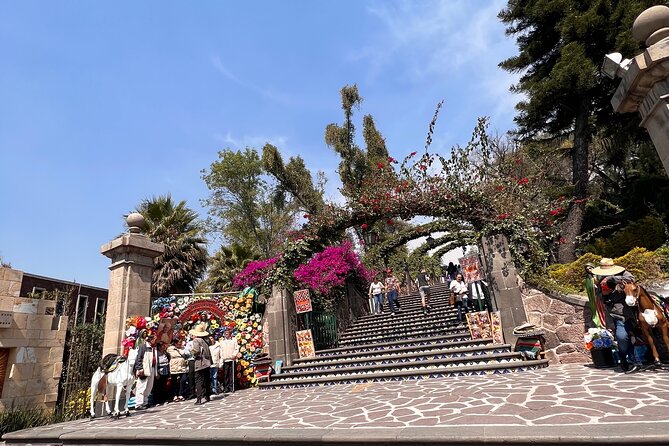 100% private tour in Guadalupe's Basilica with transport - Up the Hill of Tepeyac: gardens, waterfalls, and that big view
