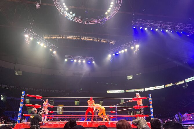 2 hours Lucha Libre Show (mexican wrestling) with transport - Pickup and drop-off that keeps the night smooth