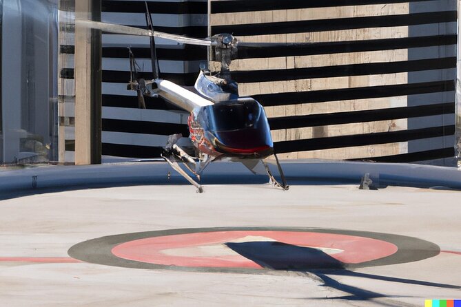 30' Mexico City Helicopter Tour - Landing at Ritz Carlton Reforma - Where you start, and why the 6:00 am time matters