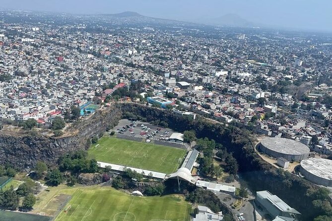 30 min Private Helicopter Tour in Mexico City - Flying over Central de Abasto and Cerro de la Estrella