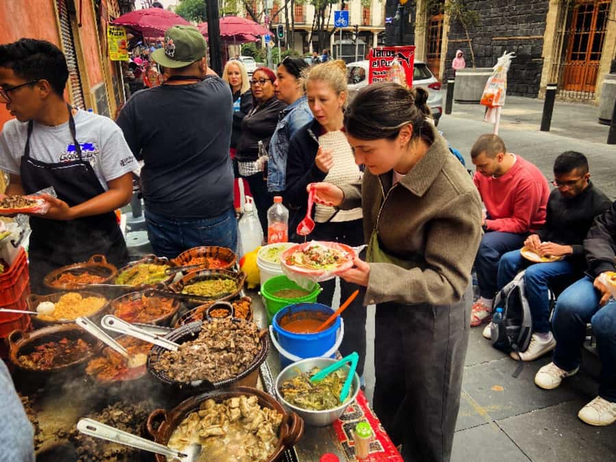 All-in-one CDMX adventure - A local bar pause for pulque and spirits, plus a second drink stop later