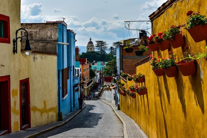 Atlixco de Las Flores and Val’Quirico: Private & Small groups - Atlixco Zócalo walk: ornate streets, Arabesque details, and flower-nursery energy