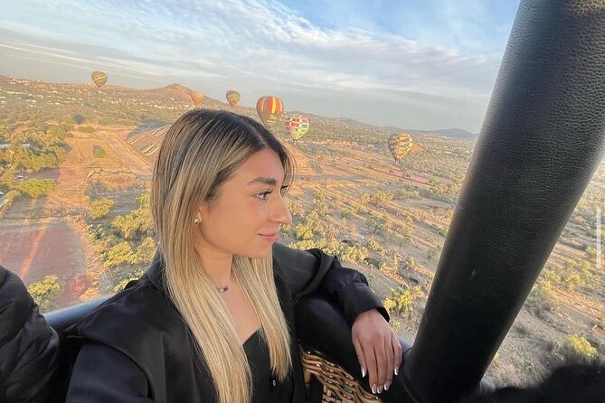 Balloon flight + CDMX pickup + Buffet Breakfast - Sunrise balloon over Teotihuacan, minus the guesswork
