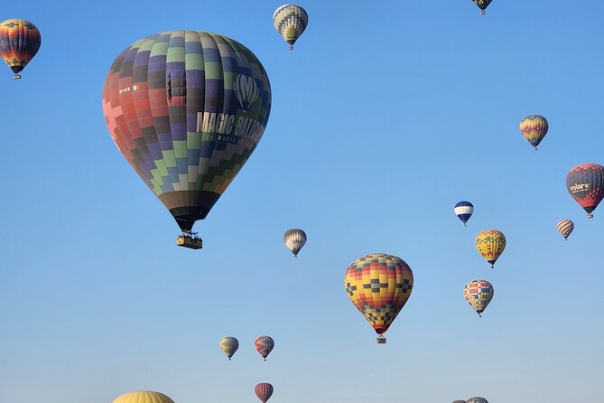 Balloon flight + CDMX pickup + Buffet Breakfast - Optional Teotihuacan entry, and what the 10:00 to 12:30 window means