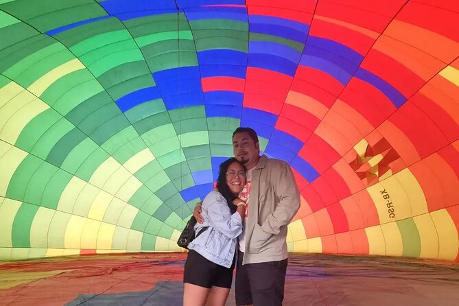 Balloon flight experience to Teotihuacan Pyramids - Pre-Flight Breakfast, Toast, and Balloon Inflation Photos