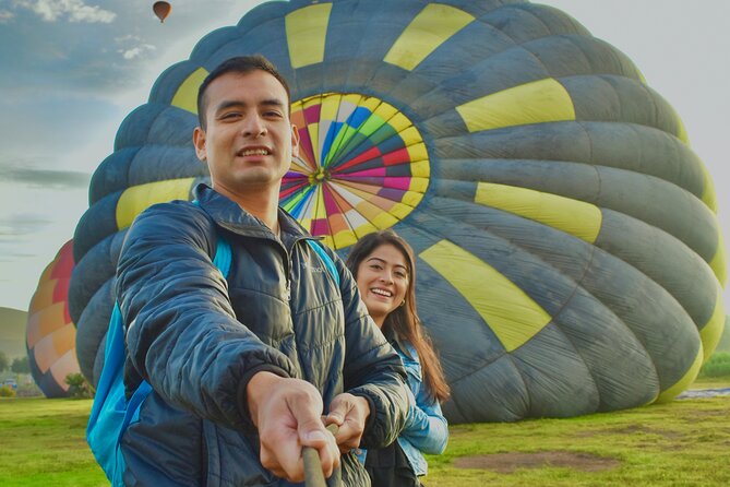 Balloon flight + pick up in CDMX + Breakfast in Cave + Pyramids - Why Teotihuacan at sunrise feels like a different planet