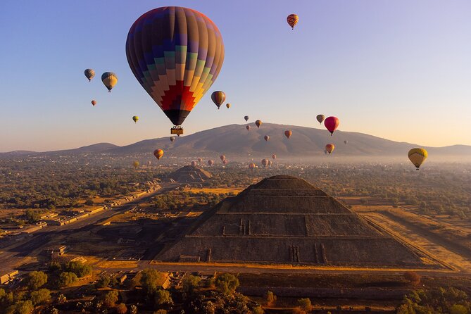 Balloon flight + pick up in CDMX + Breakfast in Cave + Teotihuacan - Key highlights worth planning around