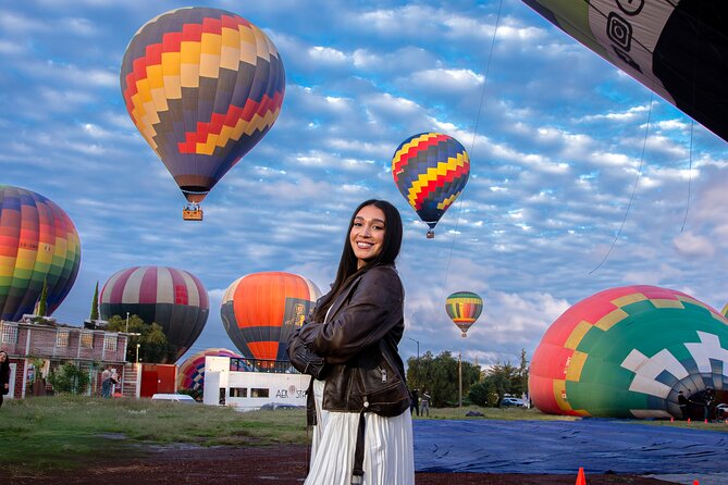 Balloon flight + pick up in CDMX + Breakfast in Cave + Teotihuacan - Pickup in Mexico City: Early Start, Smooth Transfers