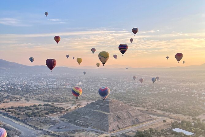 Balloon flight with pyramids tour and transportation from Mexico City - Key points that make this tour worth your time
