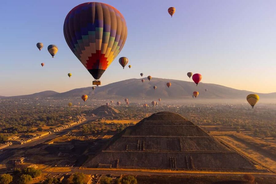 CDMX: balloon ride over Teotihuacan with transportation included - Key points before you go