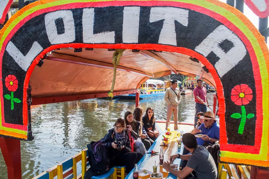 CDMX: Xochimilco, Coyoacan, Frida Kahlo Museum & Murals Tour - Xochimilco canals on a trajinera, plus lunch choices
