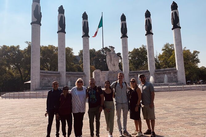 Cheerful Introduction Walking Tour in Roma, Condesa & Juarez - El Parián, Roma Norte plazas, and the David replica sweet-stop moment