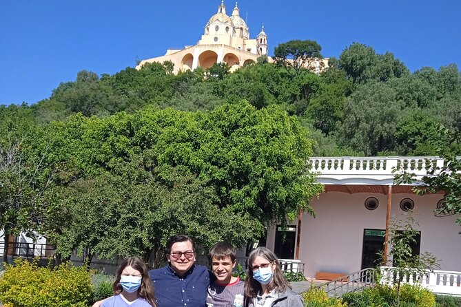Cholula / Puebla Private Tour - Stop 1: Great Pyramid of Cholula, with museum rooms and a lit 280-meter tunnel