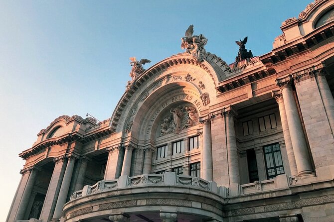 City Tour and Xochimilco Floating gardens - Fine Art Palace: An architectural palate cleanser in the Historic Center