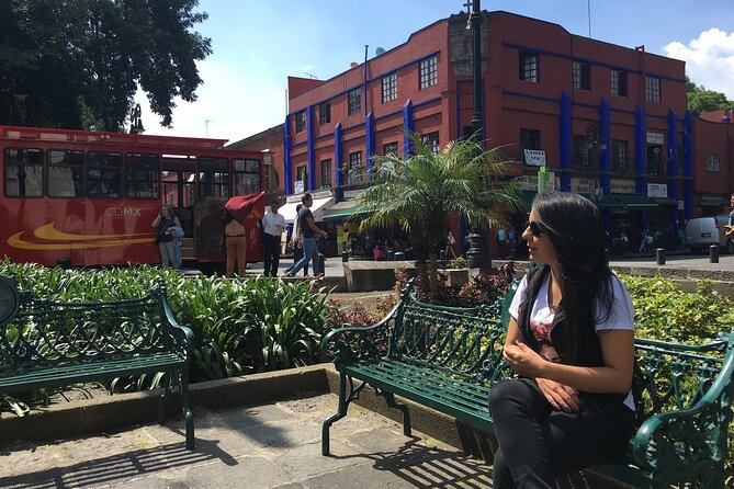 Coyoacán and Xochimilco including Frida Kahlo Museum - Coyoacán stroll: cobblestones, 16th-century mansions, and San Juan Bautista Church