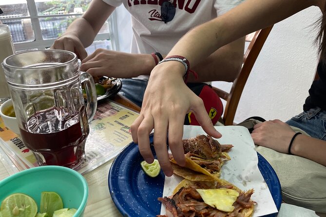 El Centro Street Food Walking Tour - Barrio Chino tlacoyos and gorditas: simple street classics