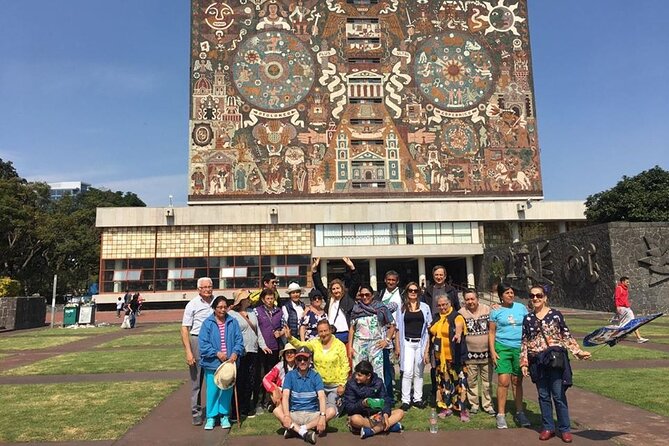 EXCLUSIVE TOUR: Murals+Ciudad Universitaria Stadium-small groups - Architecture and hallways, the part people forget to plan for