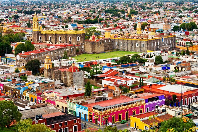 Excursion to Cholula and Puebla from Mexico City - Stop 1: Cholula and the Great Pyramid you can actually see