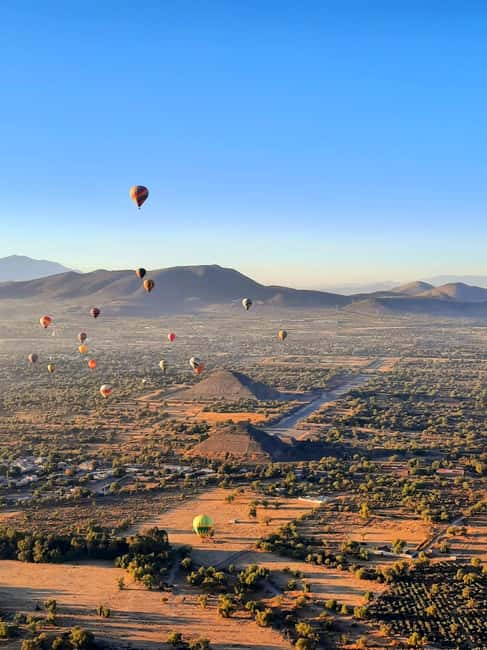From CDMX: Teotihuacan Hot Air Balloon Ride & Optional Tours - Breakfast and free time: how to plan your energy