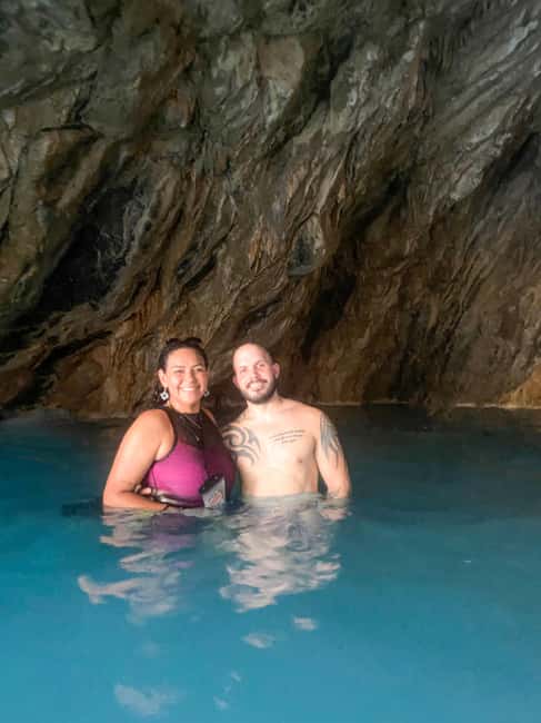 From Mexico City: Small Group Tour to the Tolantongo Caves - Paradise Tunnel, Suspension Bridge, and the Zip Line Area