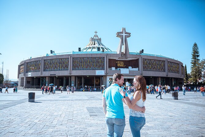 Guadalupe Shrine Tour - Basilica Nueva (1976): Circular Architecture and a Virgin You Can See