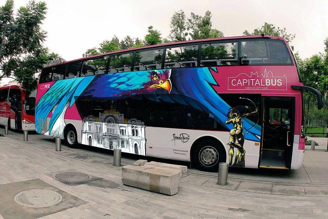 Hop-on Hop-off or Night Tour Tourist Bus in Mexico City - Open-top comfort and English audio: small details that improve your ride