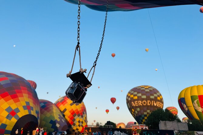 Hot air balloon adventure over Teotihuacan - The flight over Teotihuacan: what you’ll actually see