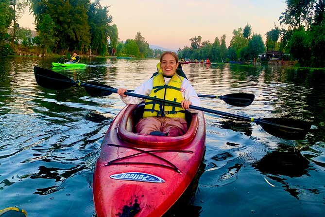 Kayak tour in Xochimilco - Stop 1: Canales de Xochimilco, Apampilco, Teshuilo Lagoon, and Dolls Island