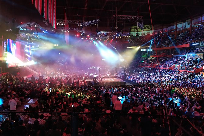 Lucha Libre wrestling show, tacos and beer with artist - Meet Fernanda or Leo: the guide factor that shapes the whole night