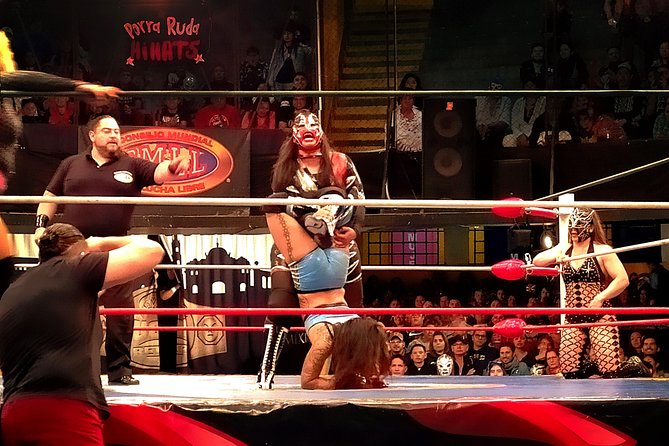 Lucha Libre wrestling show, tacos and beer with artist - La Ciudadela taco stop and the quick rules and chants primer