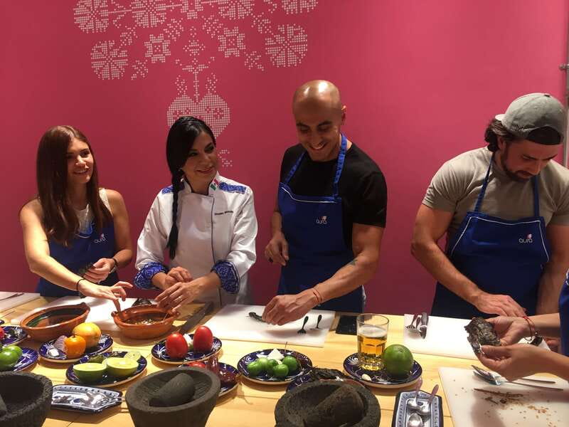 Mexico City: Authentic Mexican Cooking Class & Market Tour - Mercado de Medellín market tour, where ingredients make sense