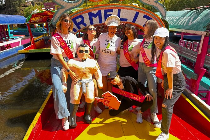 Mexico City Canals by Boat with Live Commentary with Meal Drinks - The Family Island Taco Stop: Food That Changes the Mood