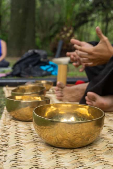 Mexico City: Chapultepec Park Yoga Class with Sound Bath - Finding the Group at Monumento a José Martí