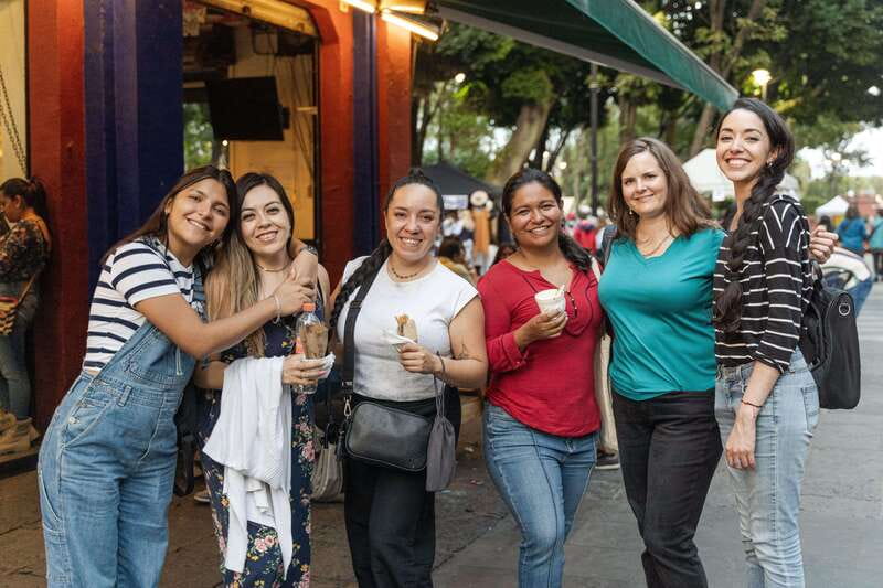 Mexico City: Coyoacán Area Food & Drink Tastings Guided Tour - Coyoacán atmosphere: bohemian streets with real names behind them