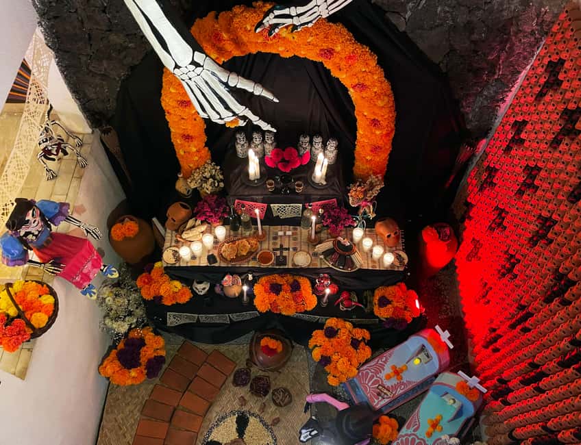 Mexico City: Day of the Dead House and craft workshop - Finding the Casa Día de Muertos meeting point, fast