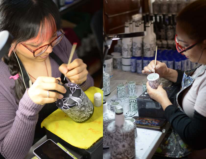 Mexico City: Day of the Dead House and craft workshop - Pan de muerto tasting, a small stop that lands big