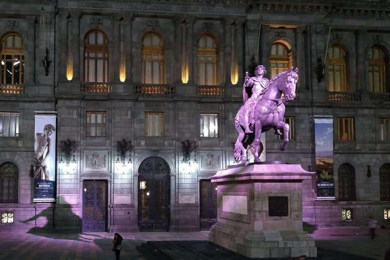 Mexico City: Double Decker Bus Night Tour - What you will see: the illuminated route through major Mexico City areas