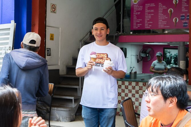 Mexico City Food Tour in Coyoacan: Bohemian Bites & Sites - Felipe Carrillo Puerto 16: quesadillas with a special ingredient
