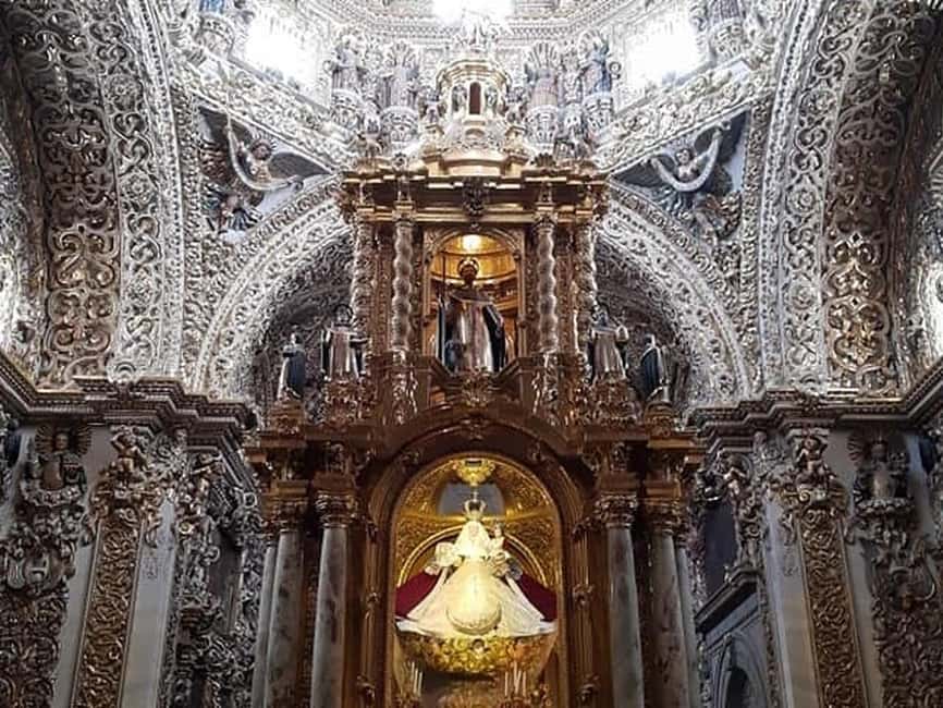 Mexico City: Full-Day Puebla and Cholula Tour - Puebla Cathedral and the Rosario Chapel: Where the Day Becomes Classic
