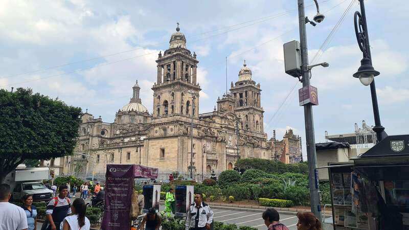 Mexico City: Historical walking tour of Tenochtitlan - Meeting point at Centro Cultural España, then Templo Mayor from the outside