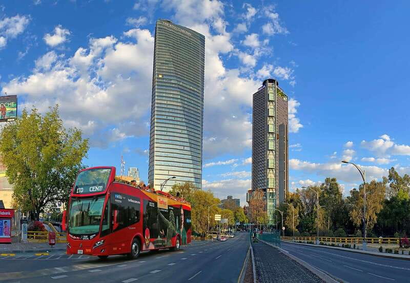 Mexico City: Hop-on Hop-off City Tour with Attractions - Polanco Circuit: stylish streets, big museums, and time it with views