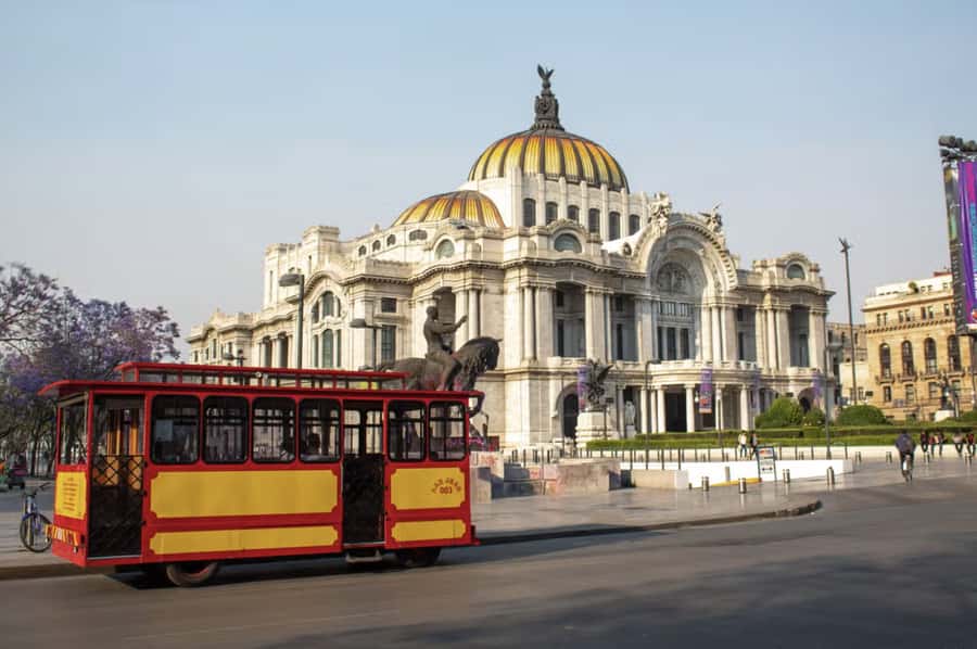 Mexico City: Mexico Tram, Iconic Landmarks, and Legends - The legends and time jumps the guide puts into place