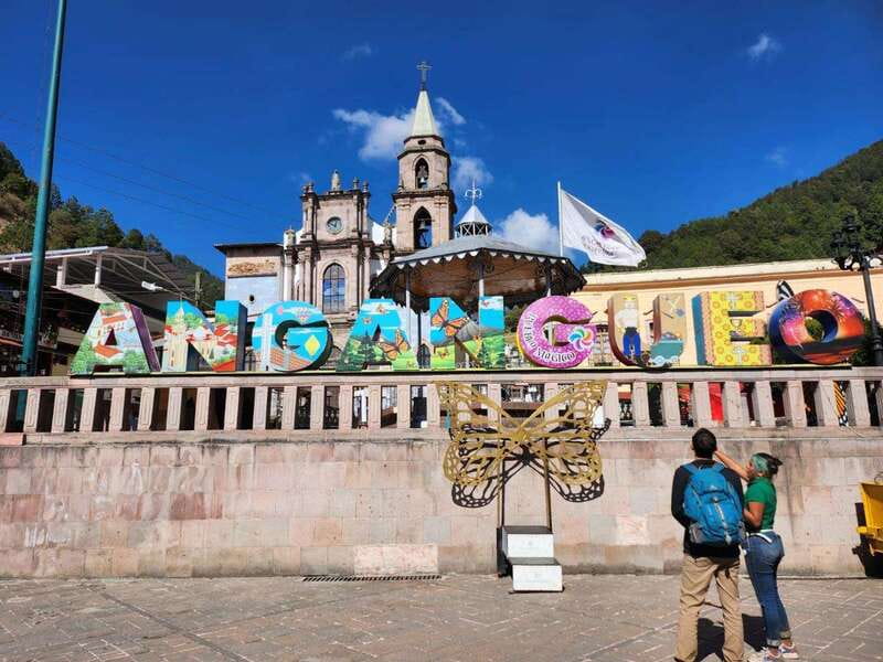 Mexico City: Monarch Butterflies, Sierra Chincua & Angangueo - Angangueo after the butterflies: Alpine views and a real walking town