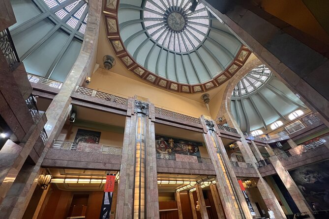 Mexico city's private tour in downtown (with transport) - Madero Avenue on foot: old cinema, emperor links, Tiles House, and the Latino Tower
