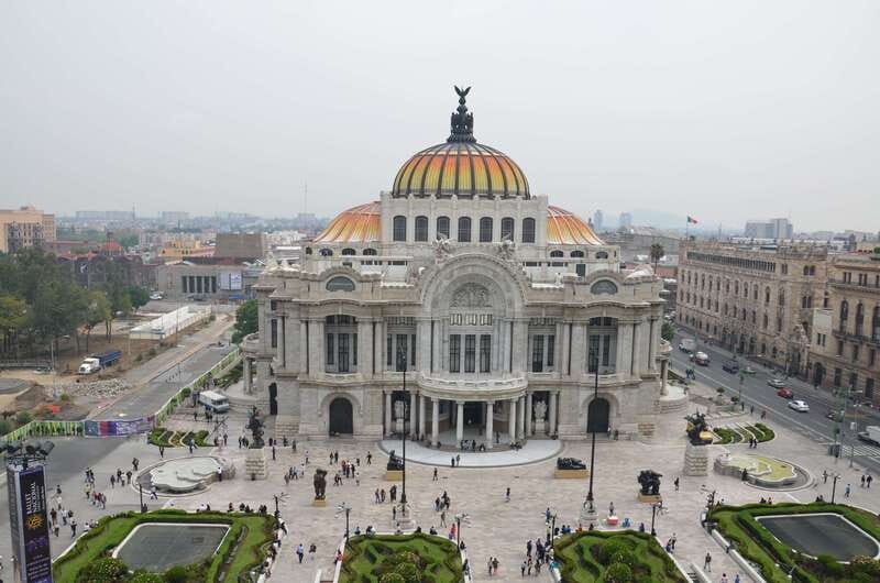 Mexico City tour & Anthropology Museum Tour - The ride between neighborhoods: Reforma, the National Palace area, and Templo Mayor sights
