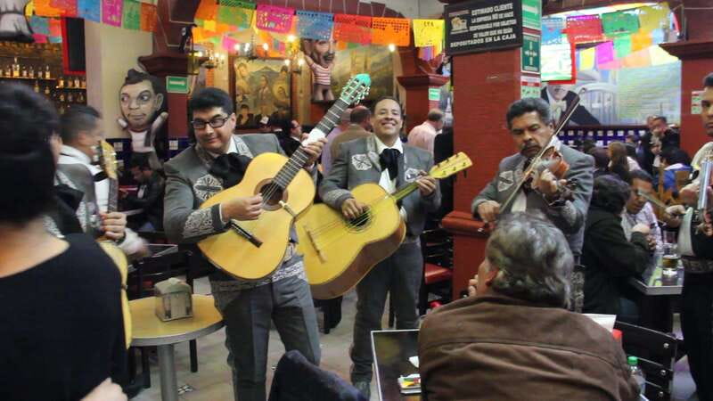 Mexico City: Traditional Mexican Bars of the Historic Center - Tenampa on Garibaldi Plaza: Mariachi Right Where You Feel It