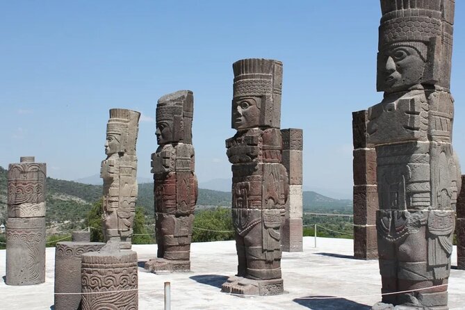 Mexico’s Ancient Wonders: Teotihuacan, Tula & Anthropology Museum - Museo Nacional de Antropologia: Olmec figures and the 22-ton Sun Stone