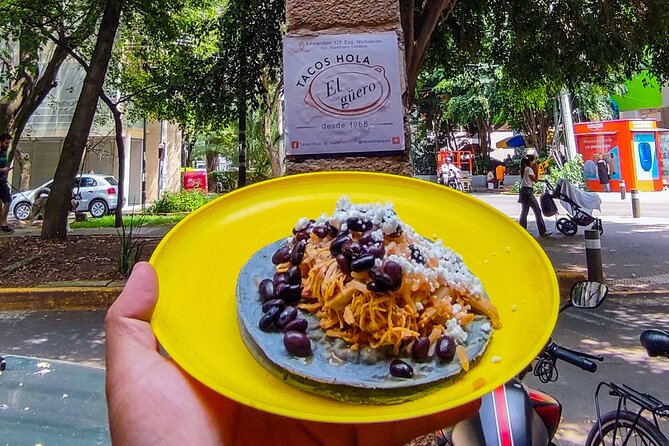 Michelin Taco Bike Tour: Roma Norte & Condesa /All-Inclusive. - La Condesa tacos de guisado, then a second Condesa stop with a twist