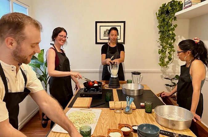 Multi-Variety Tamal Class in a Condesa home or rooftop gallery - Tamal Verde: Tomatillo Sauce Flavor You Can Taste Immediately