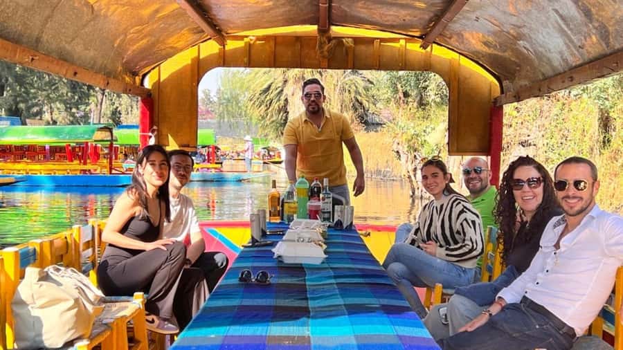 Music and Tequila in Xochimilco visits Coyoacán and CU - Ciudad Universitaria: Rector’s Office murals and the Olympic Stadium